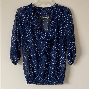 Old Navy Polka Dot Blouse